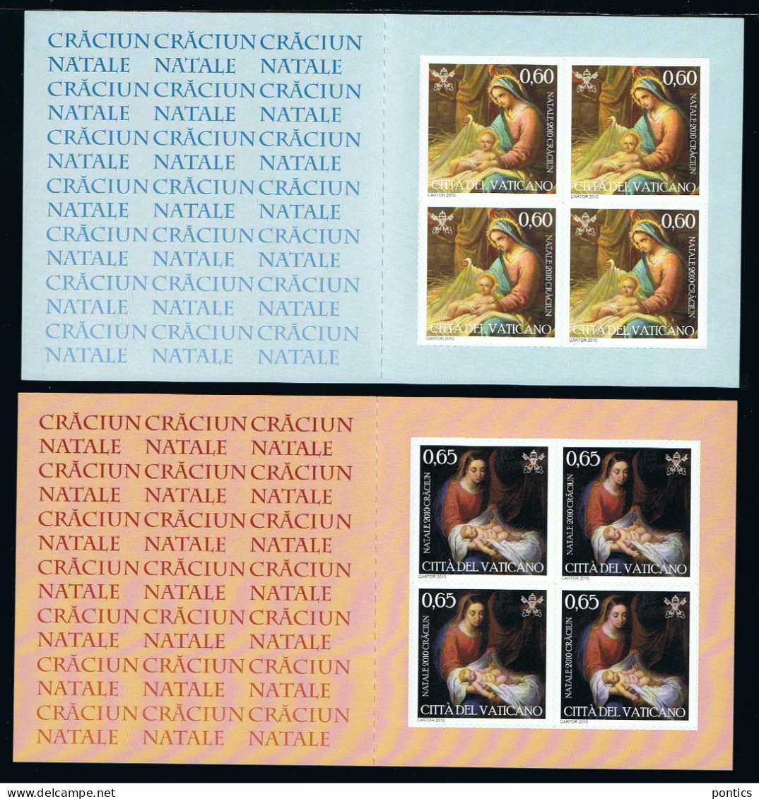 2010 -VATICANO - ANNATA DI 26 VALORI ** 1 BF - 2 LIBRETTI -  INVIO GRATUITO - Unused Stamps