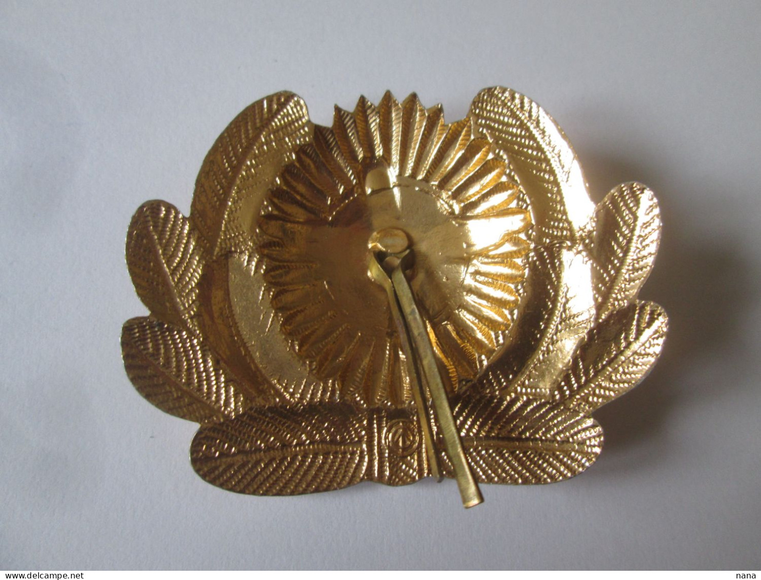 Insigne Neuf De Casquette De Pilote Civil Ukrainien Vers 1996/Ukrainian Civilian Pilot Cap Badge Around 1996 - Airships