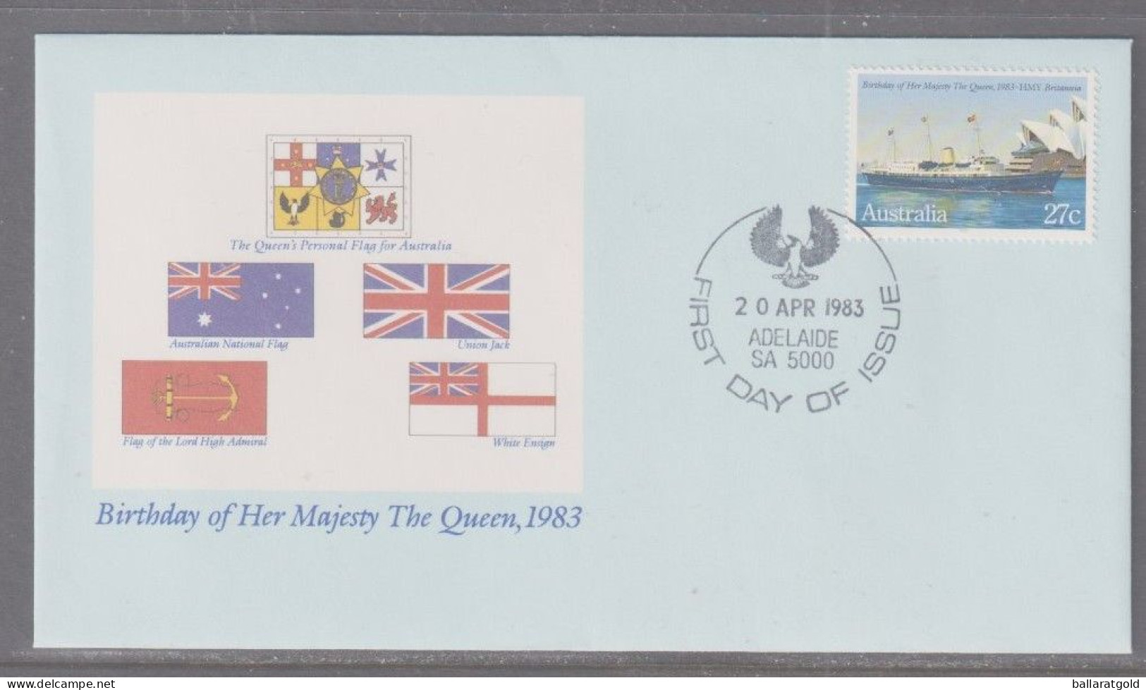 Australia 1983 - Queen's Birthday First Day Cover - Cancellation Adelaide SA - Storia Postale