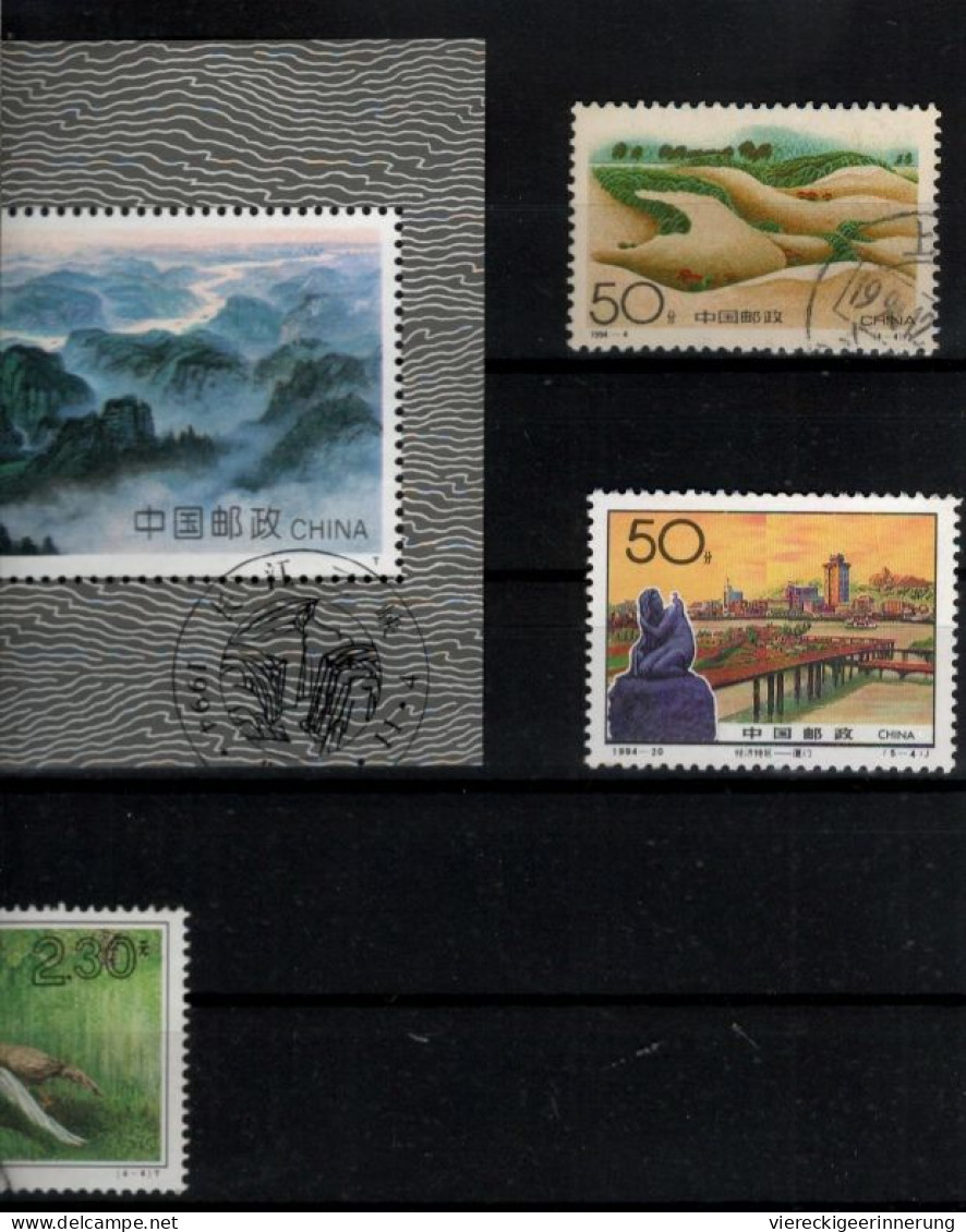 ! Lot of 48 stamps from China , chine, 1991-1995