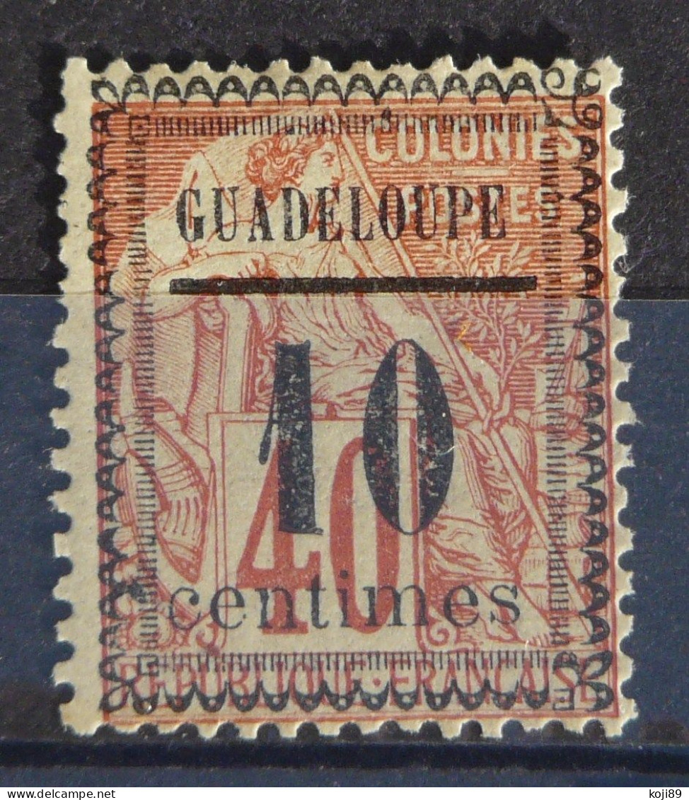 GUADELOUPE  -  N° 7   II   -  Neuf  *   Avec Charnière   - TTB  -  Variété - Sonstige & Ohne Zuordnung