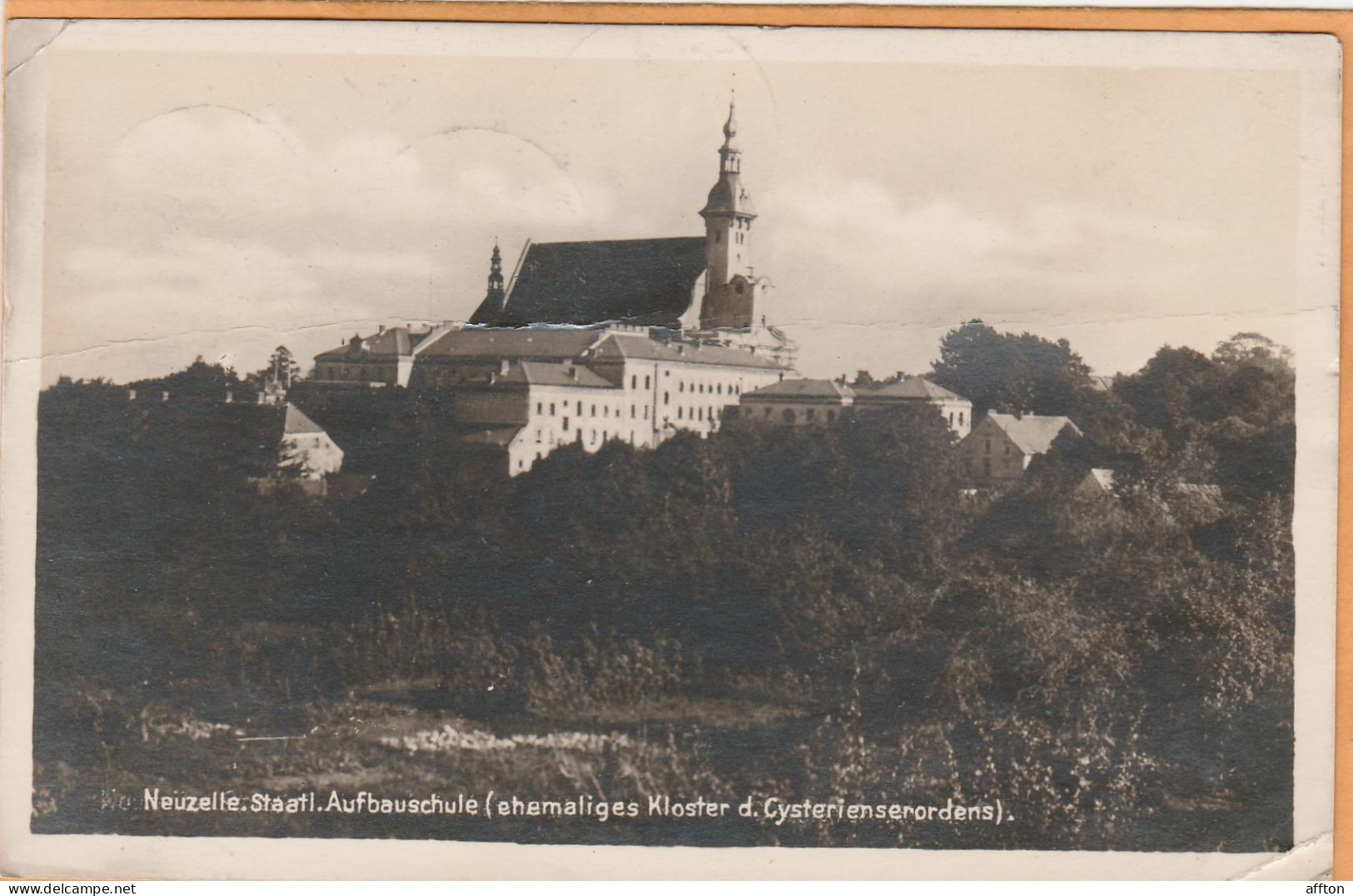 Neuzelle Germany 1927 Postcard - Neuzelle