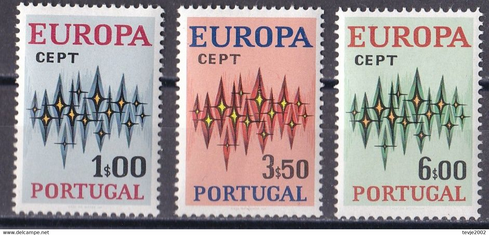 Portugal 1972 - Mi.Nr. 1166 - 1168 - Postfrisch MNH - Europa CEPT - 1972