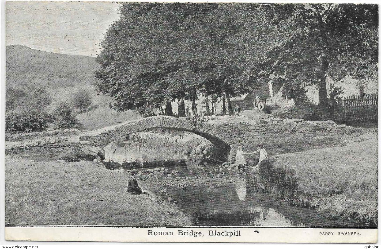 Royaume-Uni - Roman Bridge, Blackpill - Glamorgan