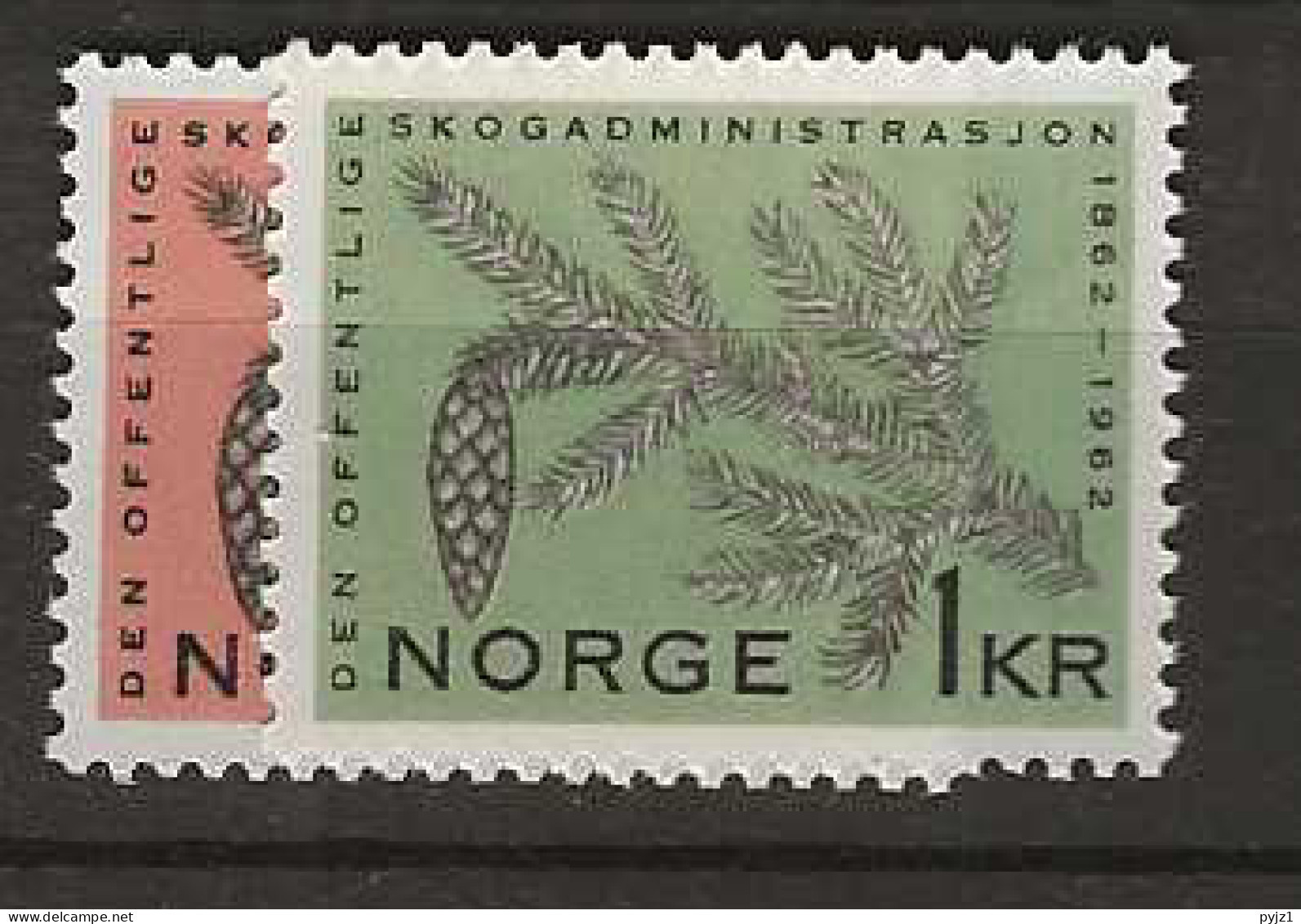 1962 MNH Norway Mi 469 Postfris** - Unused Stamps