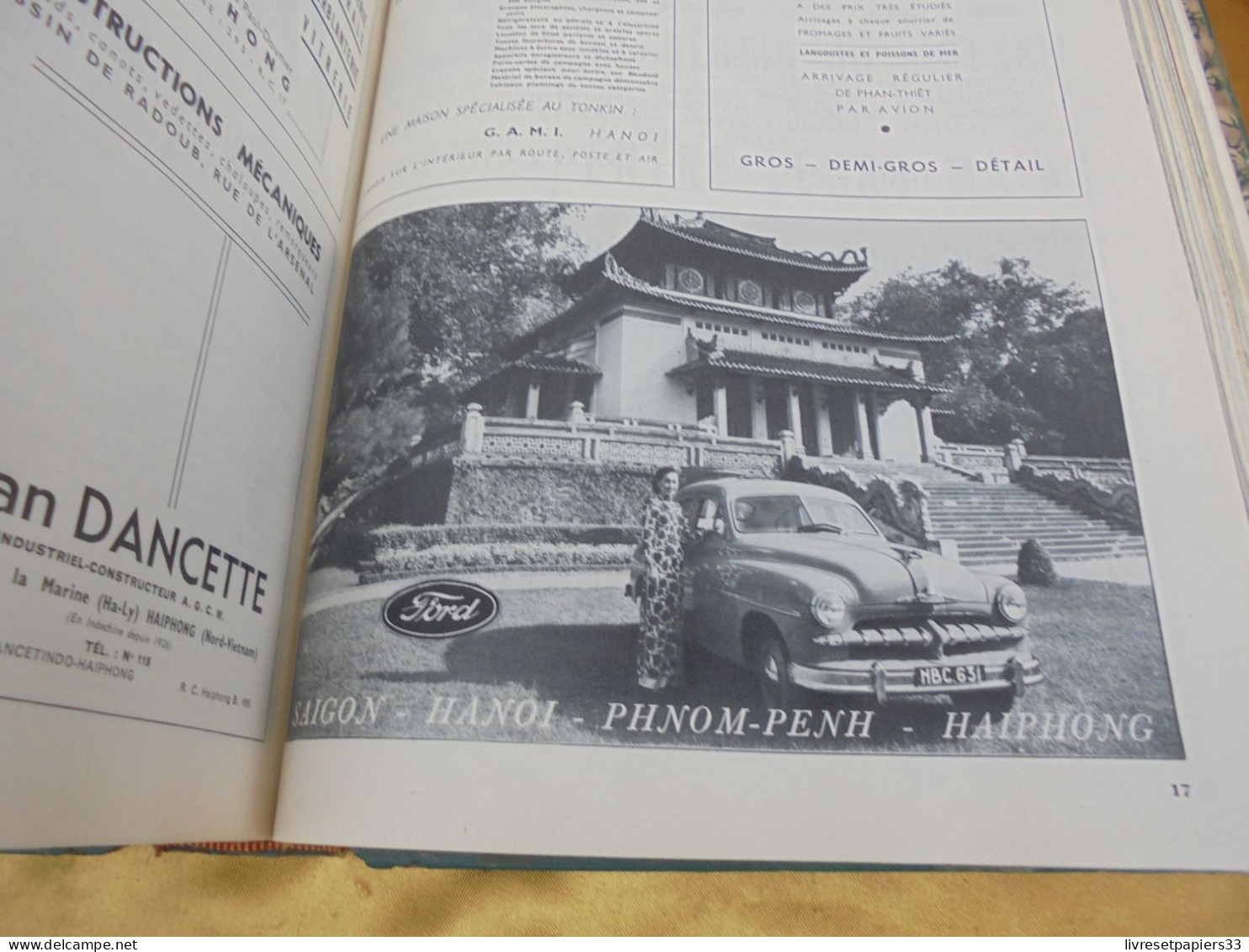 INDOCHINE Reliure 13 Numéros Revue Indochine Sud Est Asiatique 1952