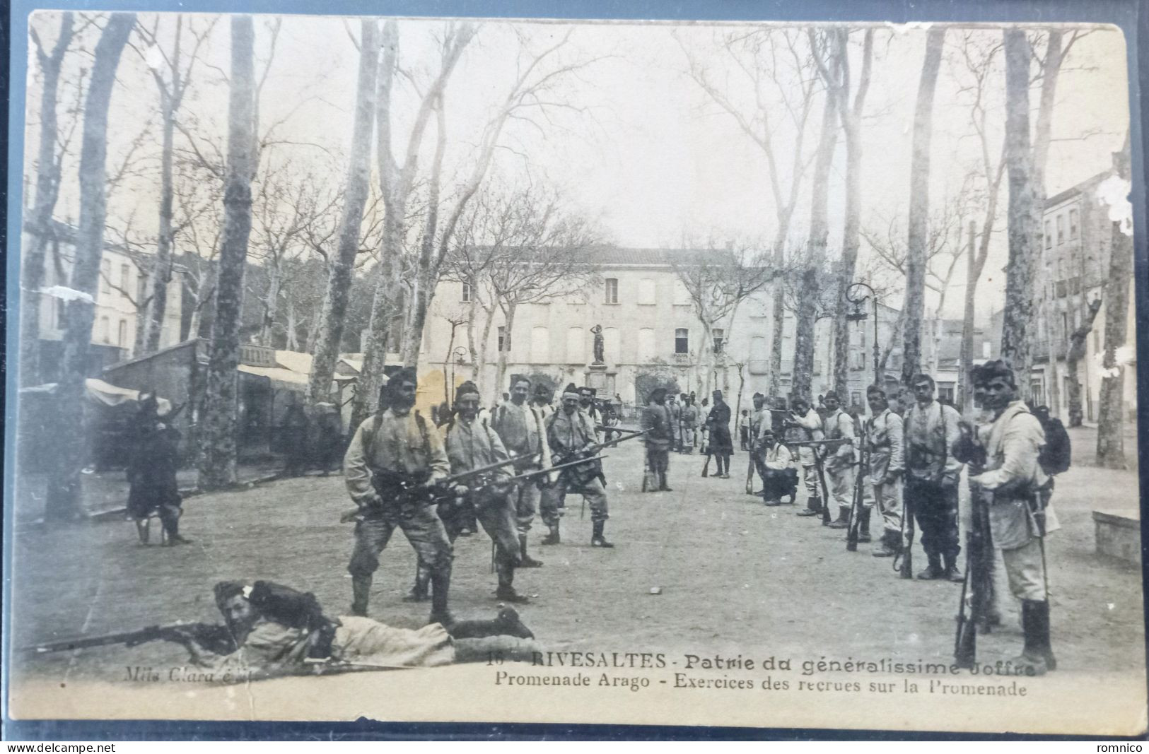 66 Rivesaltes Patrie Du Generallissime Joffre Promenade Arago.... - Rivesaltes