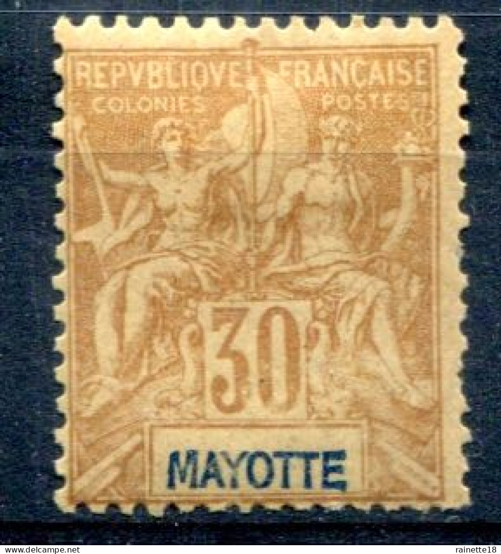 Mayotte      N° 9 * - Neufs