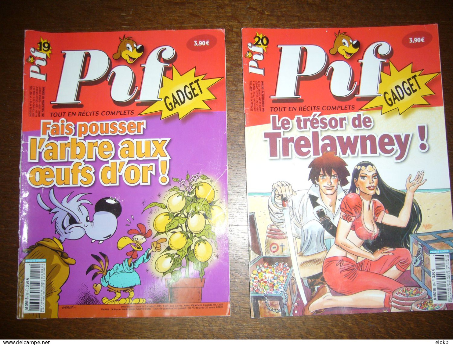 Lot Pif Gadget Nouvelle Série (2004 à 2009) - Numéros 1 à 53 + 2 hors série (Guide cadeaux - DVD Le film)