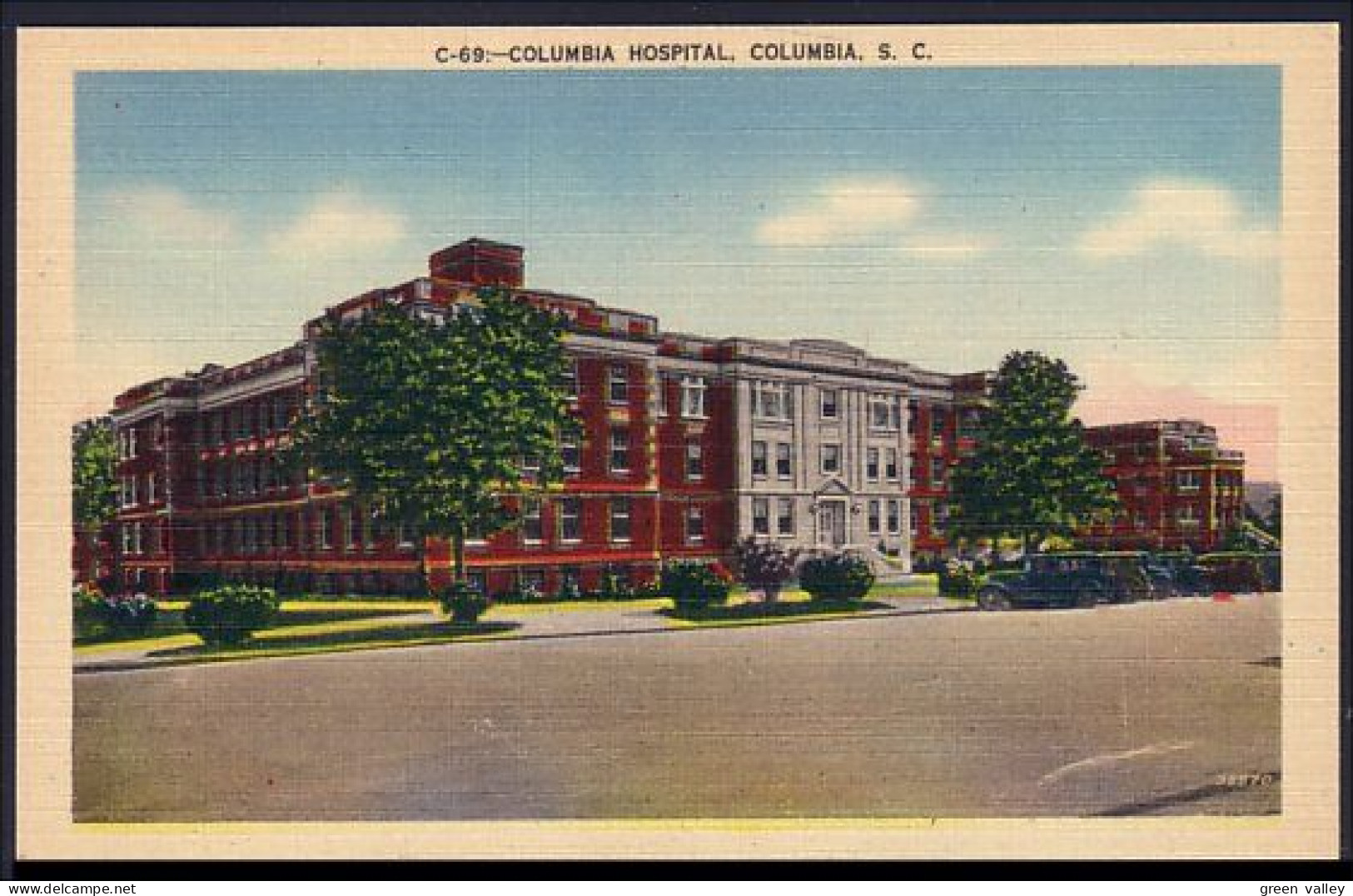 A45 479 PC Columbia Hospital Hopital Unused - Columbia