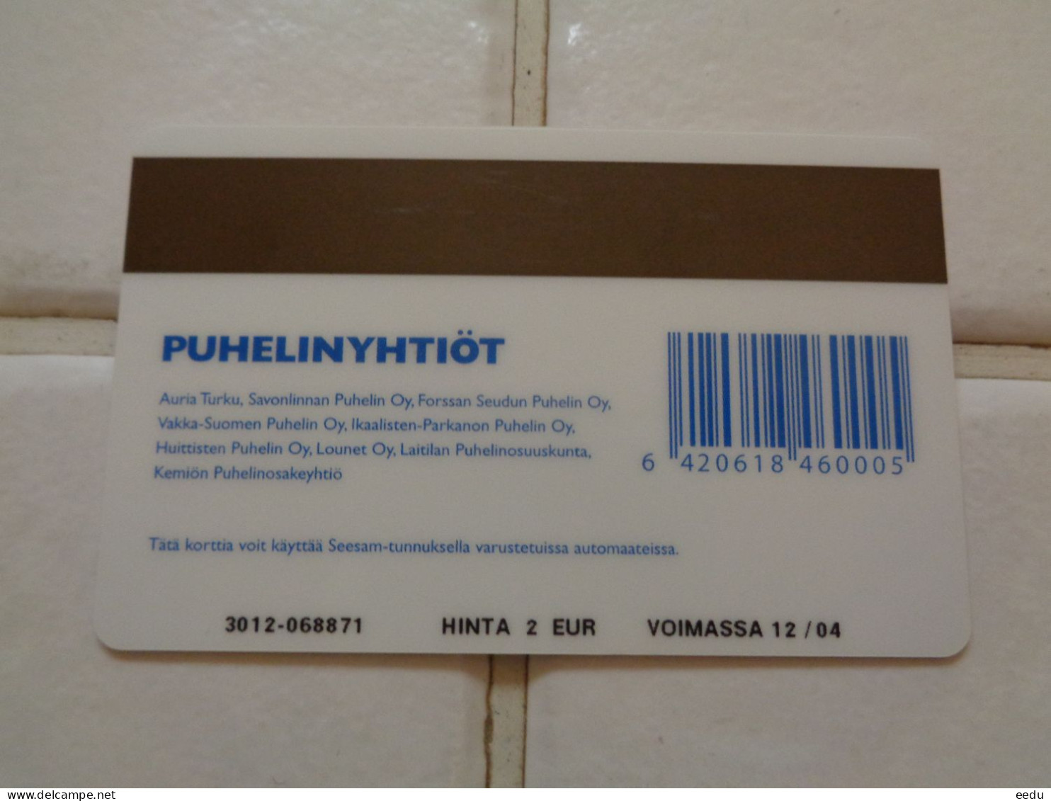 Finland Phonecard Turku D398(III)B - Finland