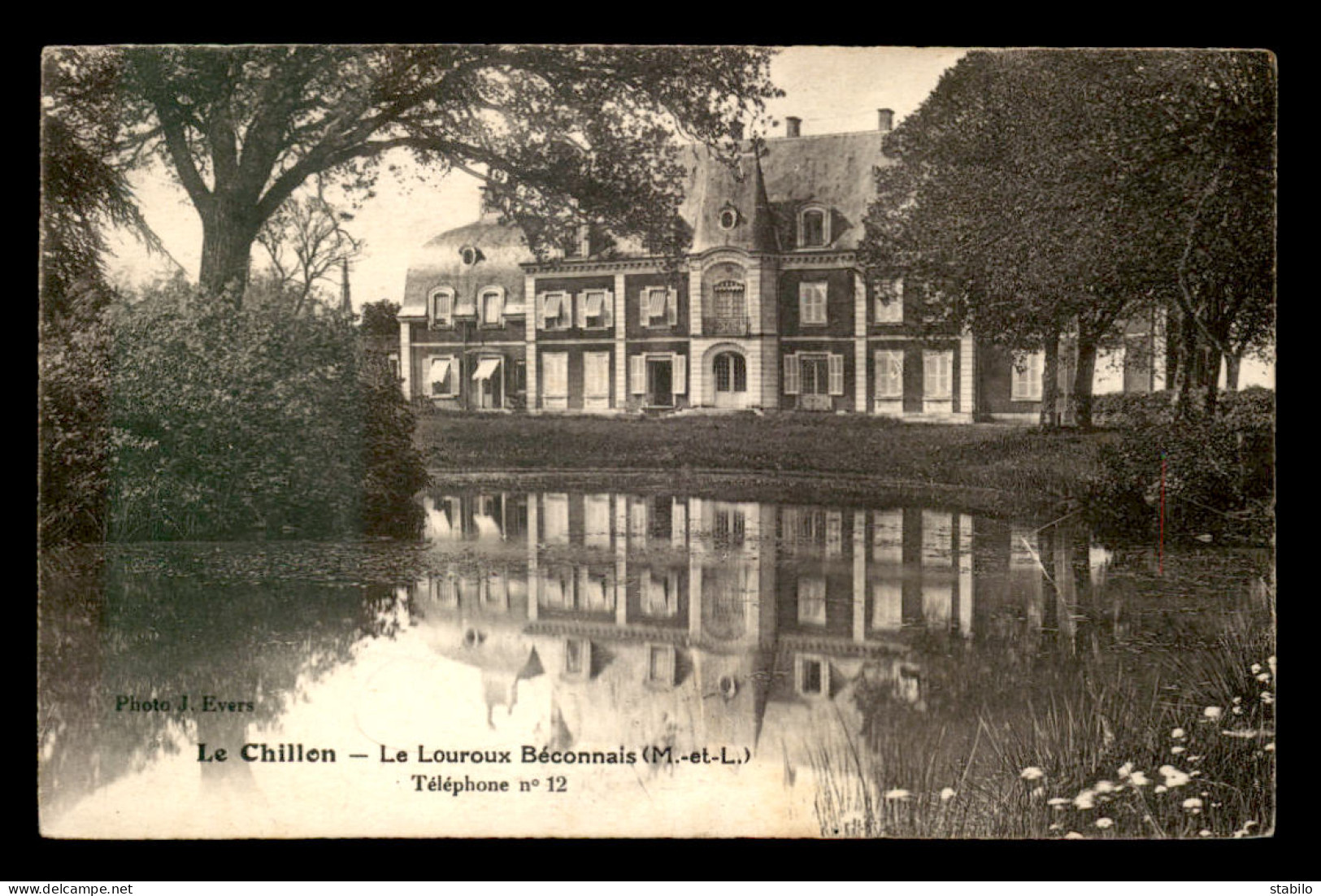 49 - LE CHILLON - LE LOUROUX BECONNAIS - CHATEAU - Le Louroux Beconnais