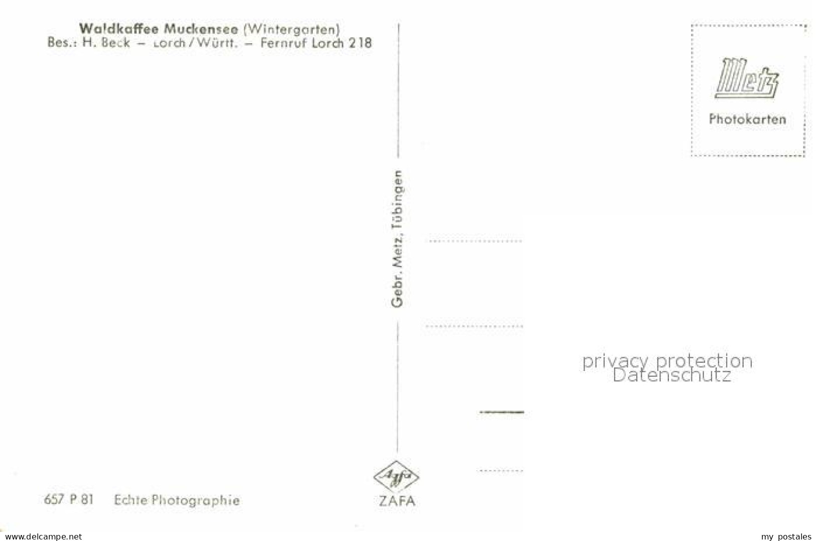72796978 Lorch Wuerttemberg WaldCafe Muckensee Wintergarten Lorch - Lorch