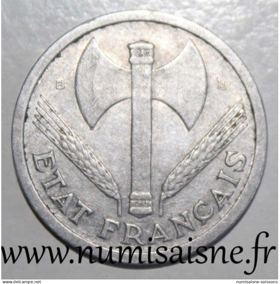 GADOURY 536 - 2 FRANCS 1944 B - Beaumont Le Roger - TYPE ETAT FRANCAIS - KM 903 - TB/TTB - Andere & Zonder Classificatie