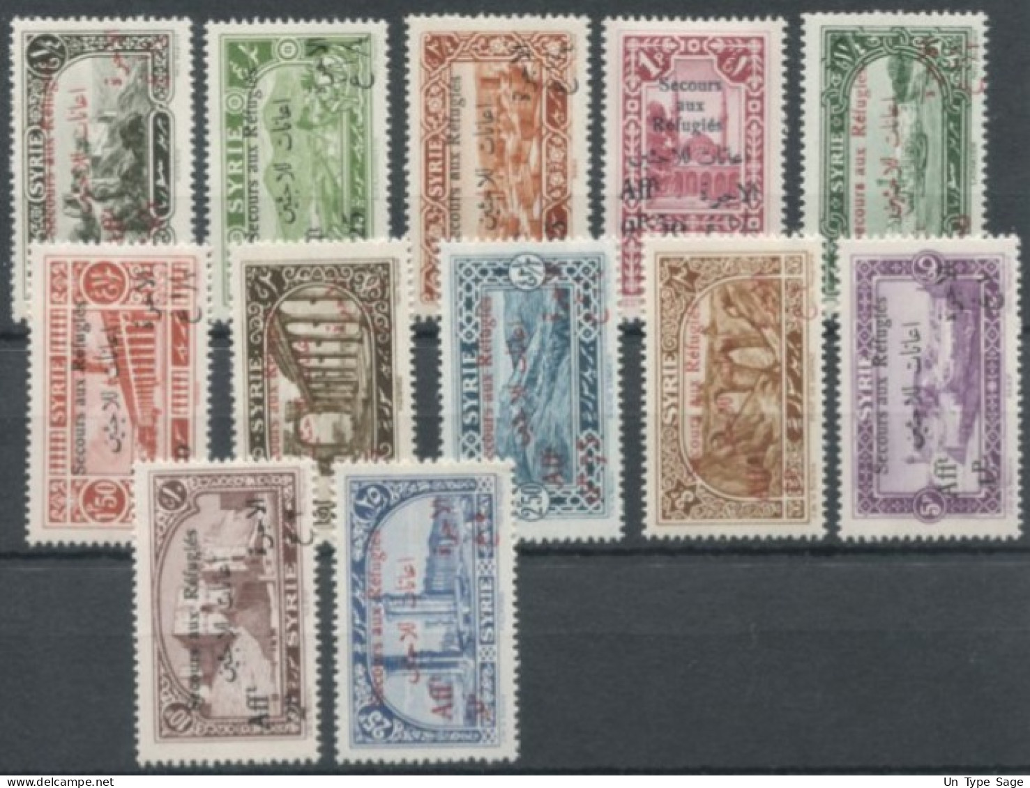 Syrie N°167 à 178 Neuf* - (F2174) - Unused Stamps