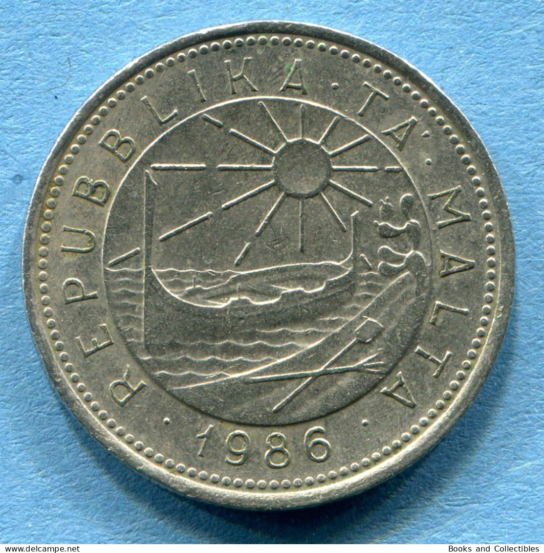 MALTA - 10 Cents 1986 - KM# 76 * Ref. 0073 - Malte