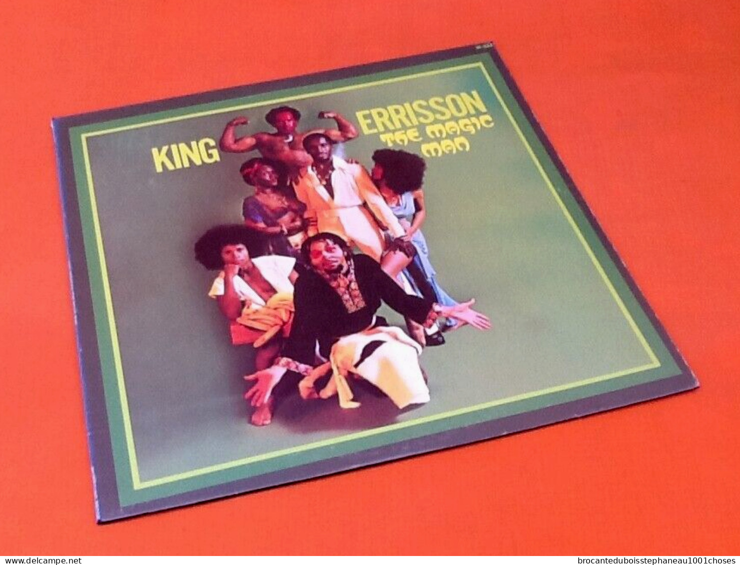 Vinyle 33 Tours   King Errisson  The Magic Man  (1976) - Disco & Pop