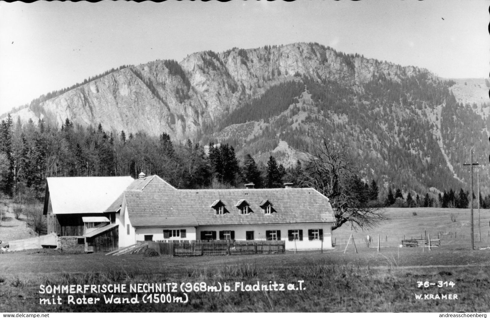 Nechnitz Bei Fladnitz An Der Teichalm Mit Roter Wand - Weiz