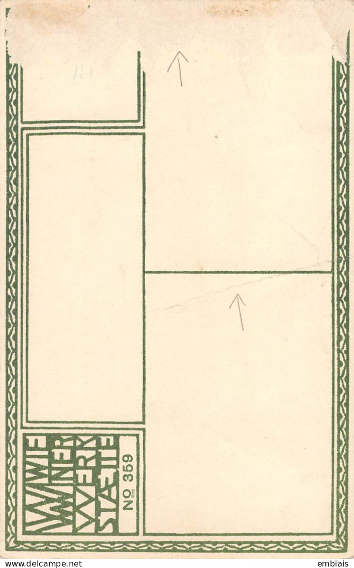 MORITZ JUNG N° 359  Wiener Werkstaetten 1911 - Wiener Werkstaetten