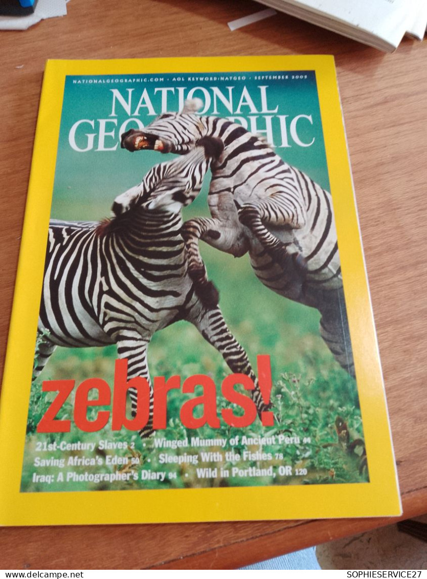 151 // NATIONAL GEOGRAPHIC 2003 / ZEBRAS - Geographie