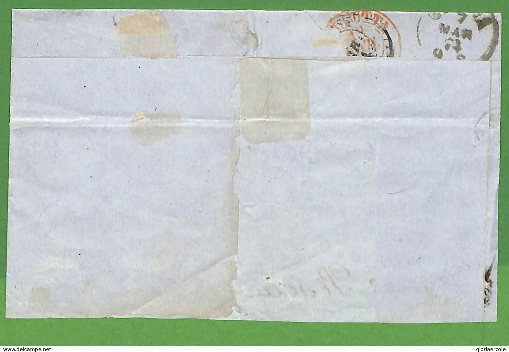 P0998 - INDIA - POSTAL HISTORY - QV 3 Colour Franking To Italy 1874 To PESCIA - 1858-79 Compagnia Delle Indie E Regno Della Regina