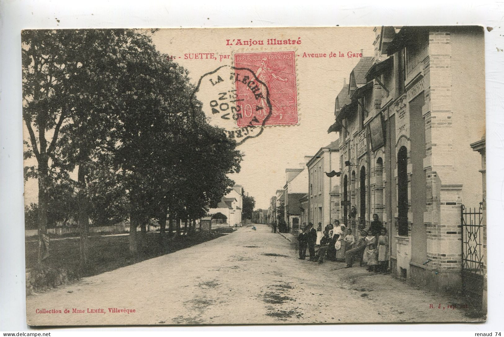 Suette Seiches Avenue De La Gare Collection Lemée - Seiches Sur Le Loir