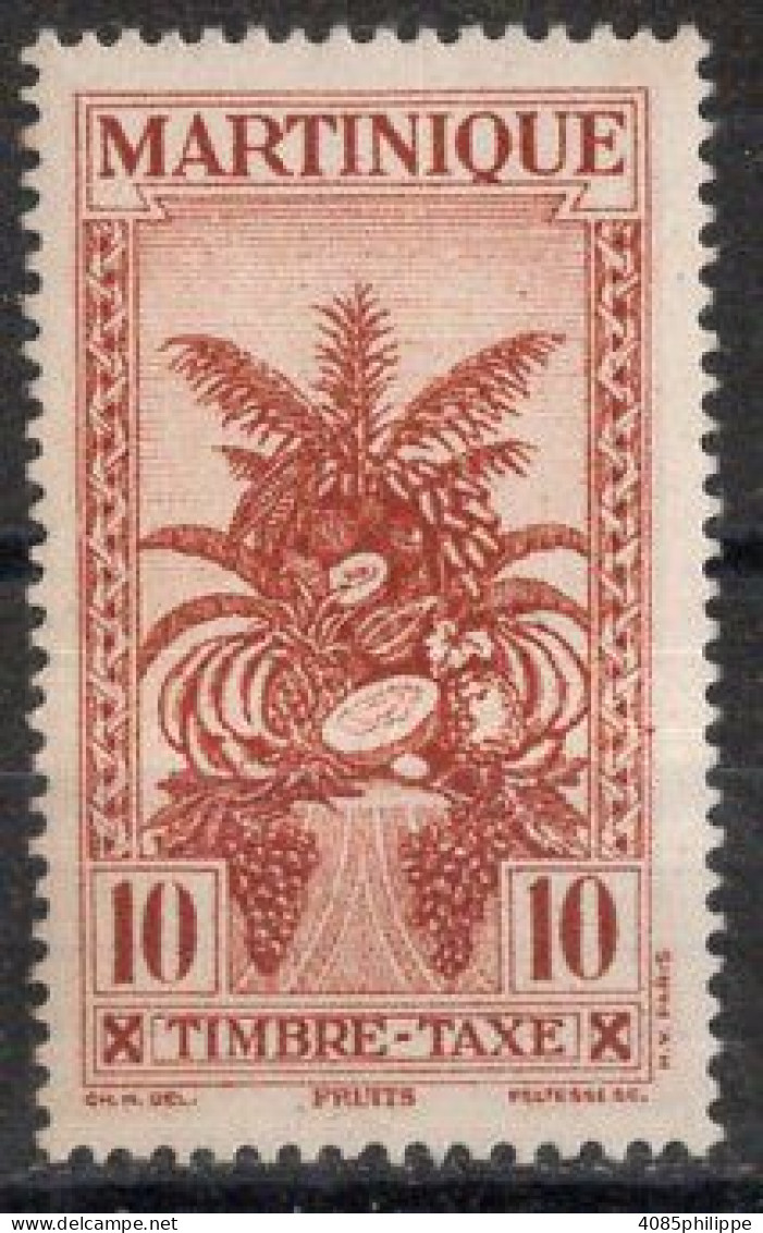 Martinique Timbre-Taxe 23** Neuf Sans Charnières TB  Cote : 3€00 - Timbres-taxe