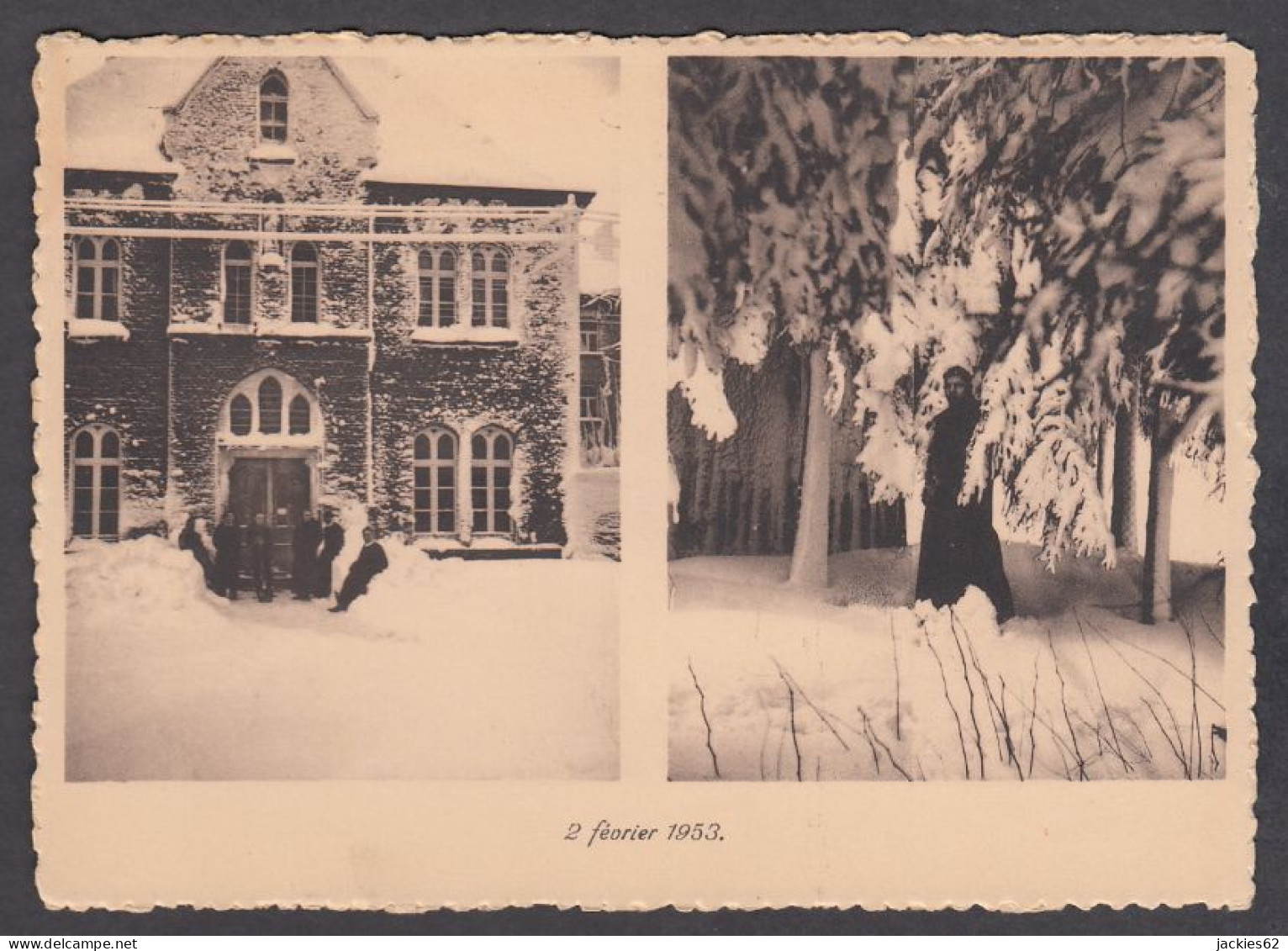 119474/ BEAUPLATEAU, Maison D'Etudes Pour Missionnaires Rédemptoriste, Sous La Neige - Sainte-Ode