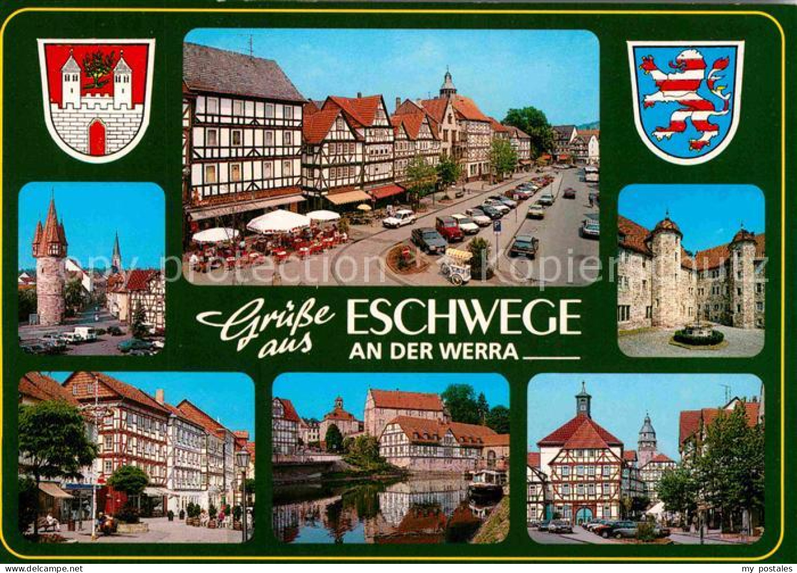 72773740 Eschwege Turm Marktplatz Rathaus Platz Burg Eschwege - Eschwege