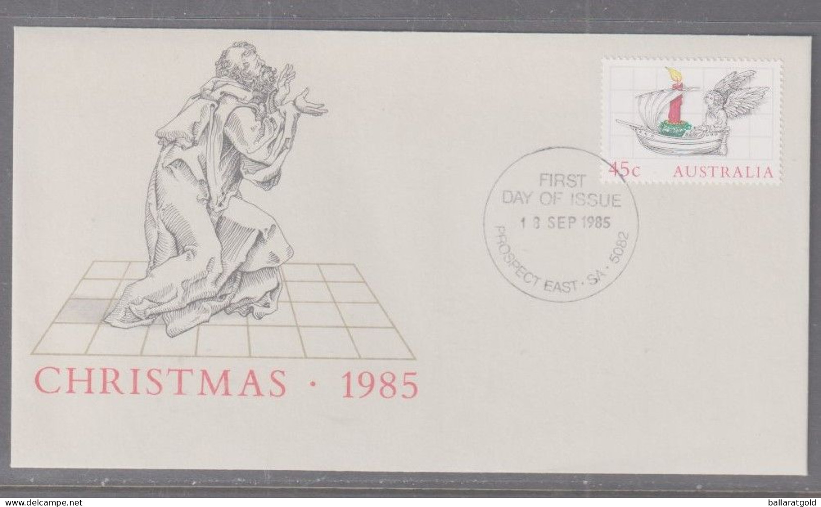 Australia 1985 Christmas X 2 First Day Cover - Prospect East - Adelaide - Covers & Documents