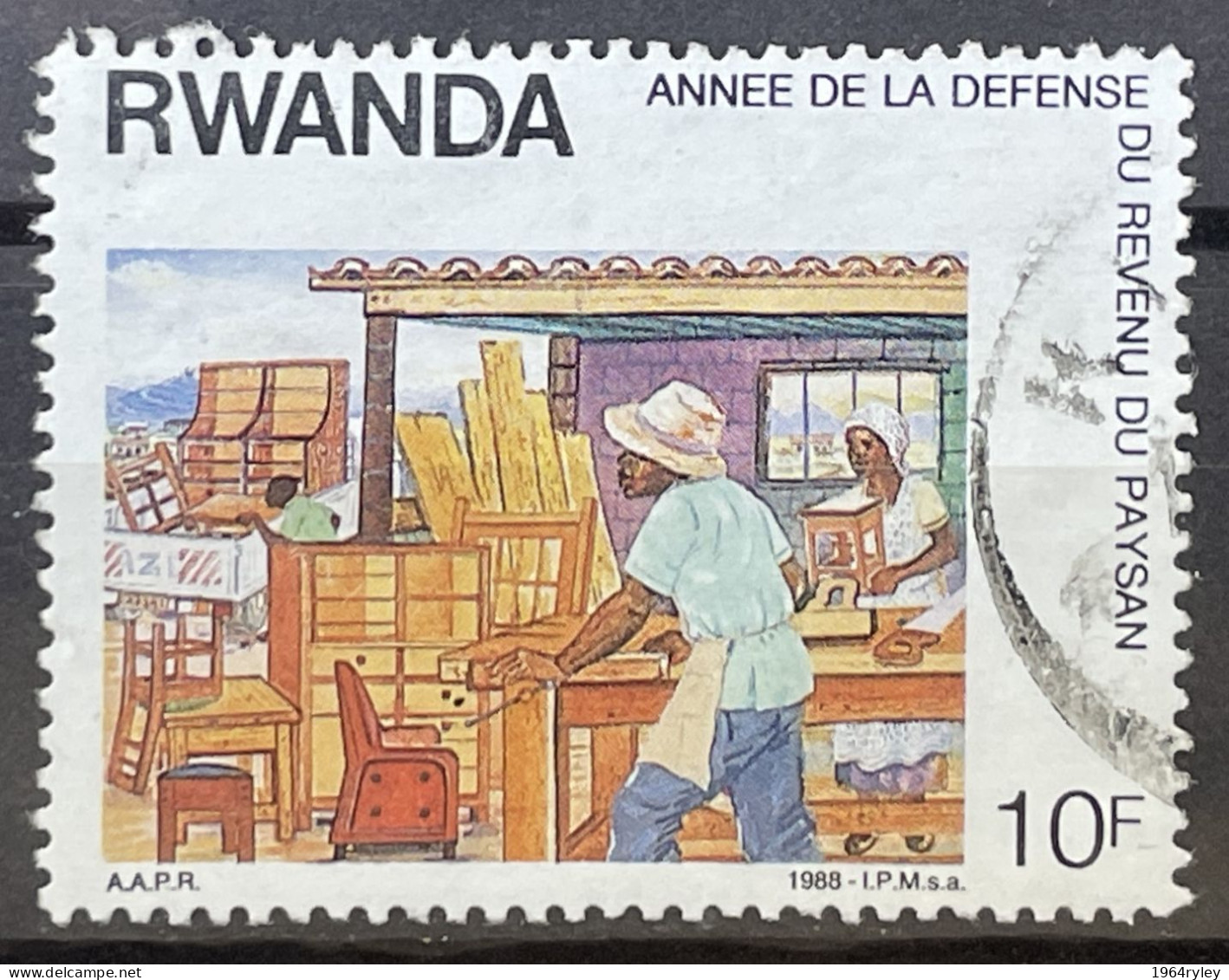 RWANDA -  (0) - 1988 - # 1385 - Gebruikt