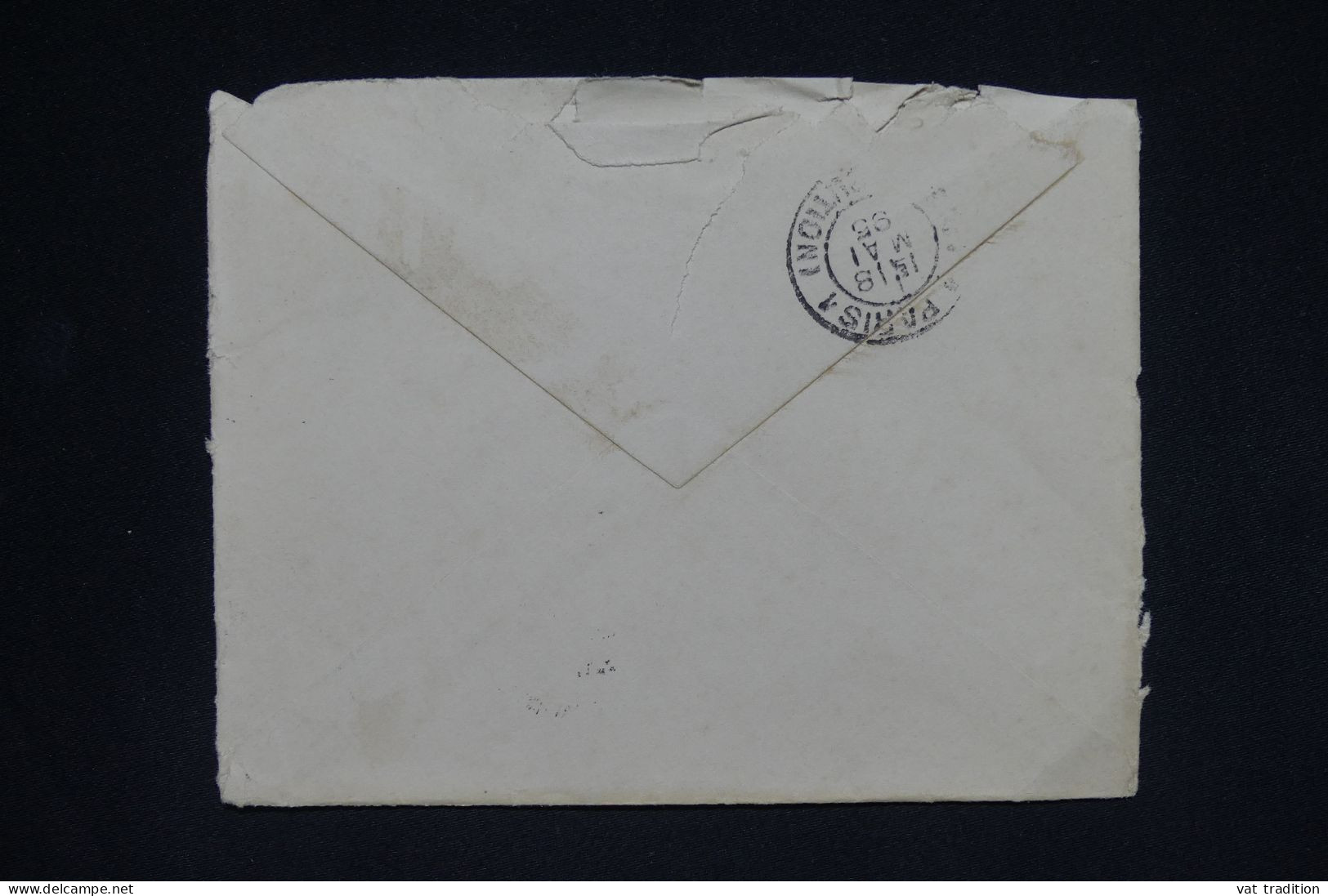 GRECE - Lettre De 1895 Pour Paris Adressée à La Comtesse CHANDON De BRIAILLES Née De CLERMONT-TONNERRE - A  2020 - Covers & Documents
