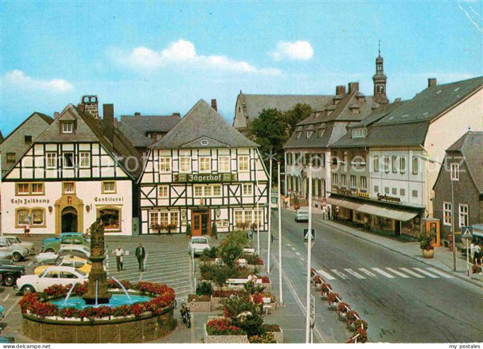 72858168 Brilon Marktplatz Jaegerhof  Brilon - Brilon