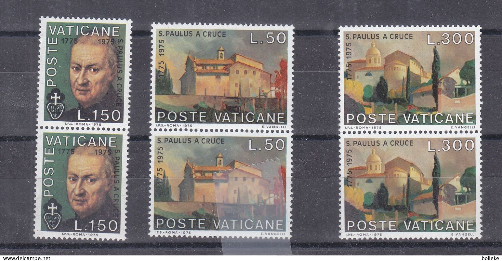 Vatican -- Yvert 606 / 8 ** En Paire - - Unused Stamps