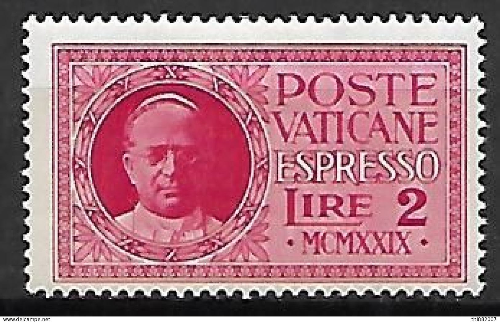 VATICAN   -  Exprèsso.  1929.   Y&T N° 1 *.  Pape  Pie  XI.  Cote 25 Euros - Exprès