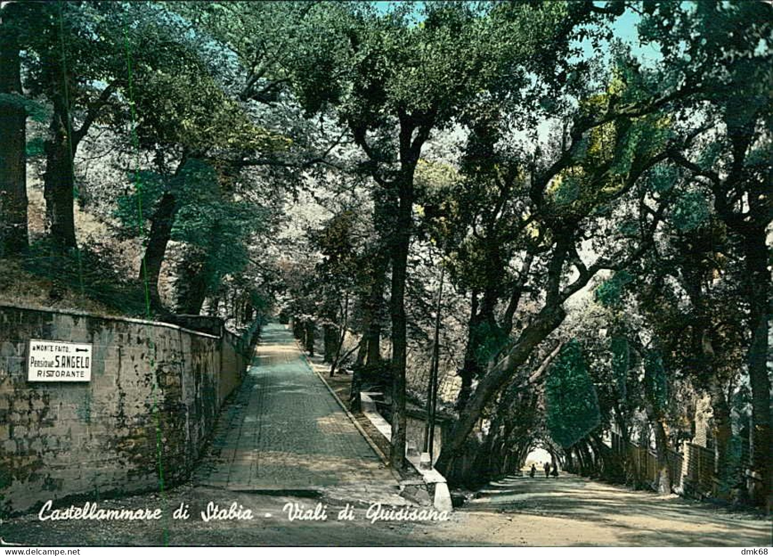 CASTELLAMMARE DI STABIA - VIALI DI QUISISANA - EDIZ. FARFALLA - 1950s (19570) - Castellammare Di Stabia