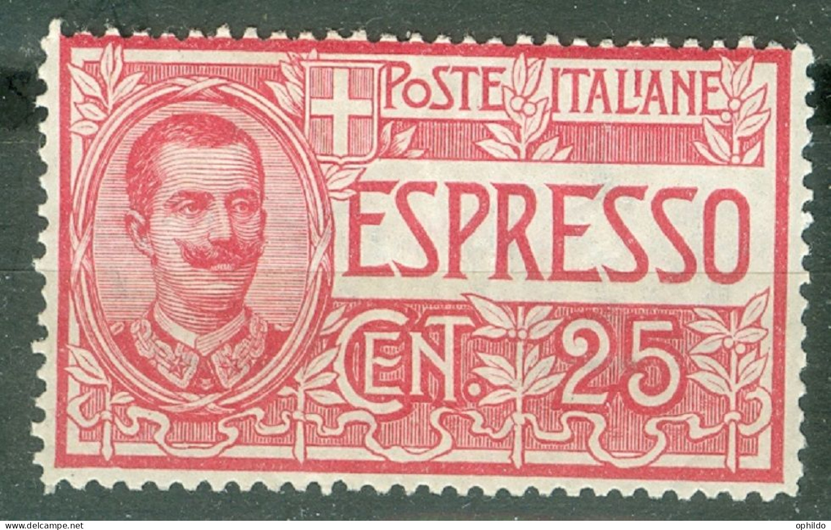 Italie   Sass 1  Ou  Yv  Expres 1  * *   B/TB  Pli  Ou Froissures De Gomme - Express Mail
