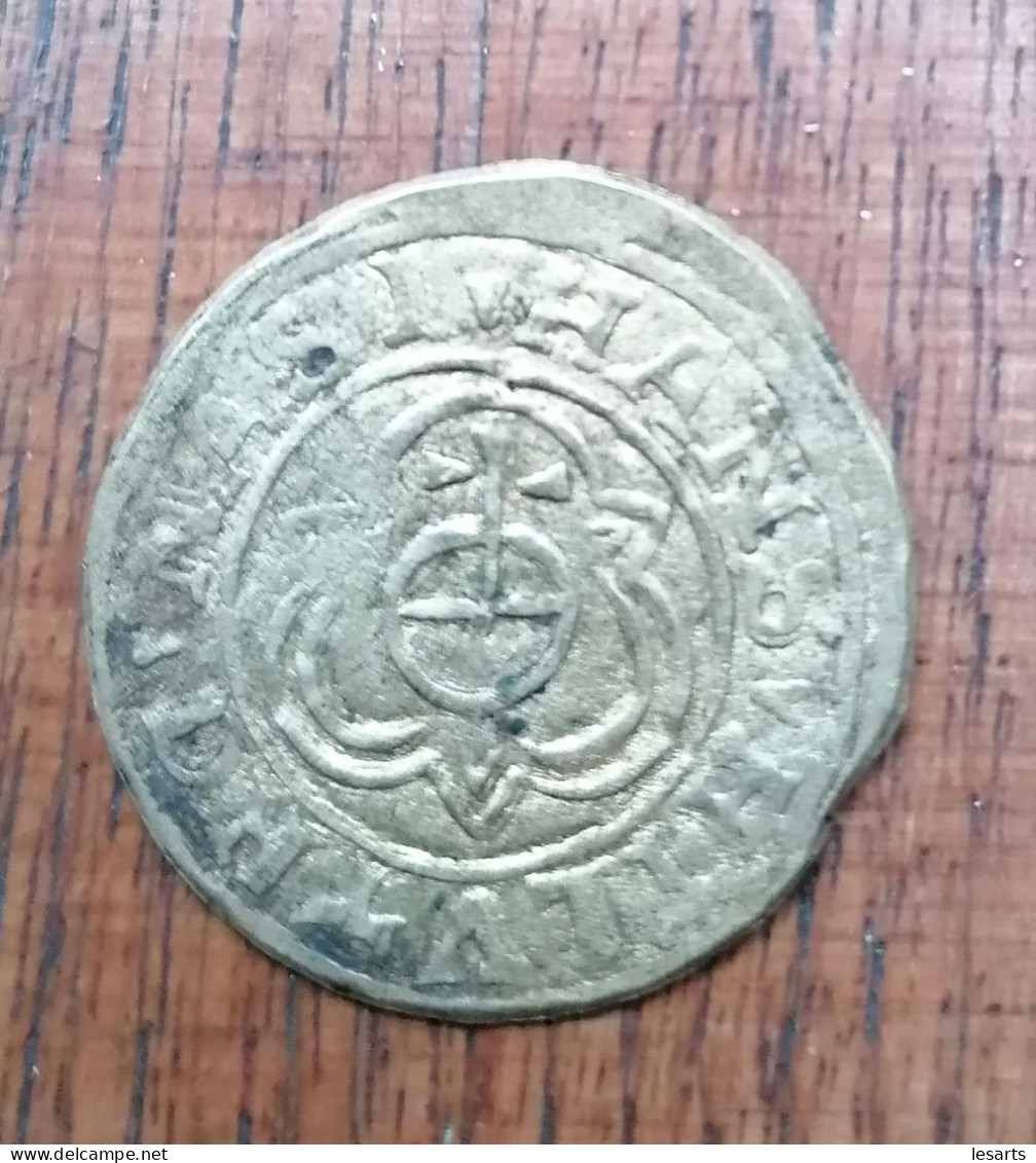 Jeton De Nuremberg. Globe Crucigere. Cuivre. - Notgeld