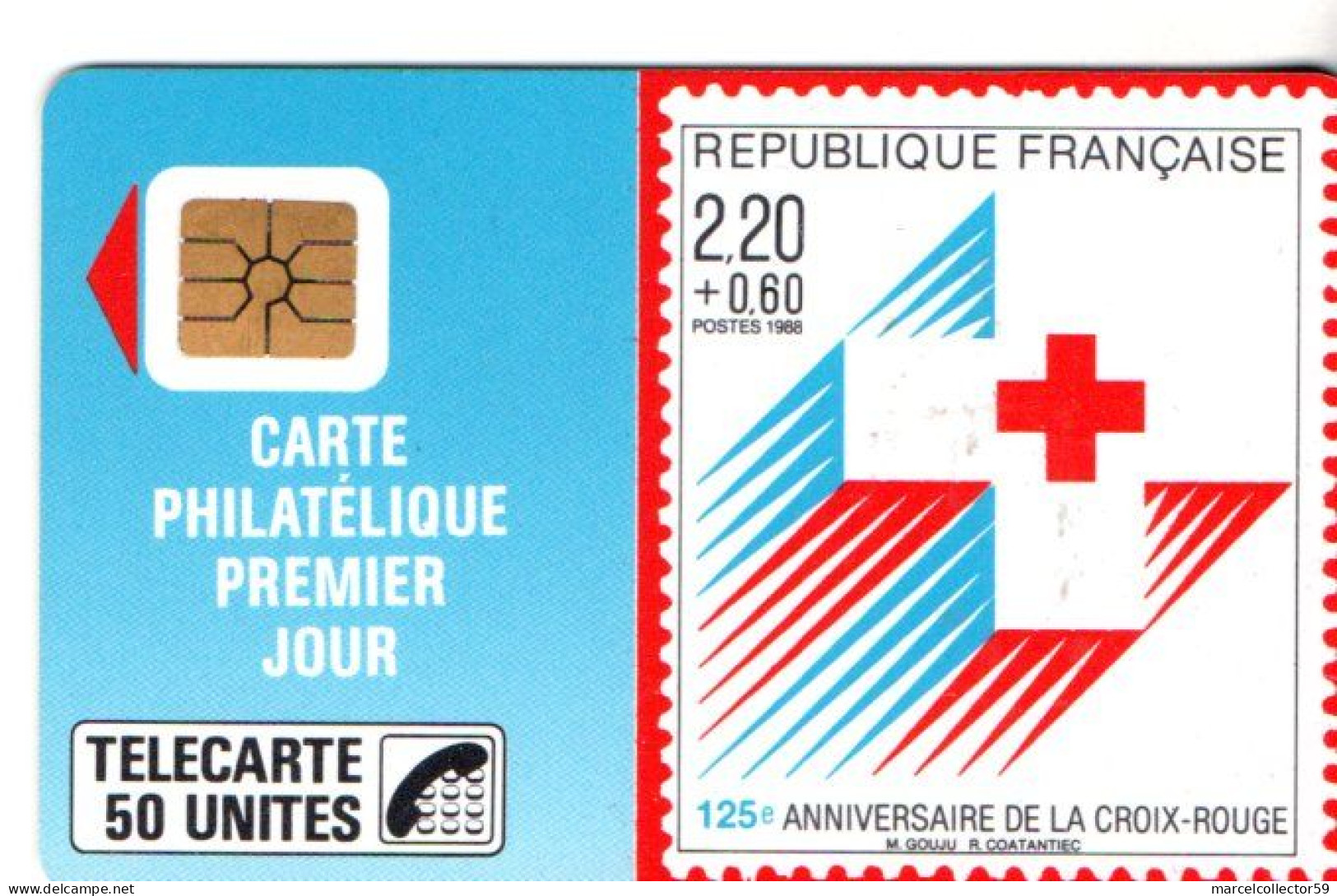 Télécarte - Croix Rouge Française -1988 50u -  NSB - 1989