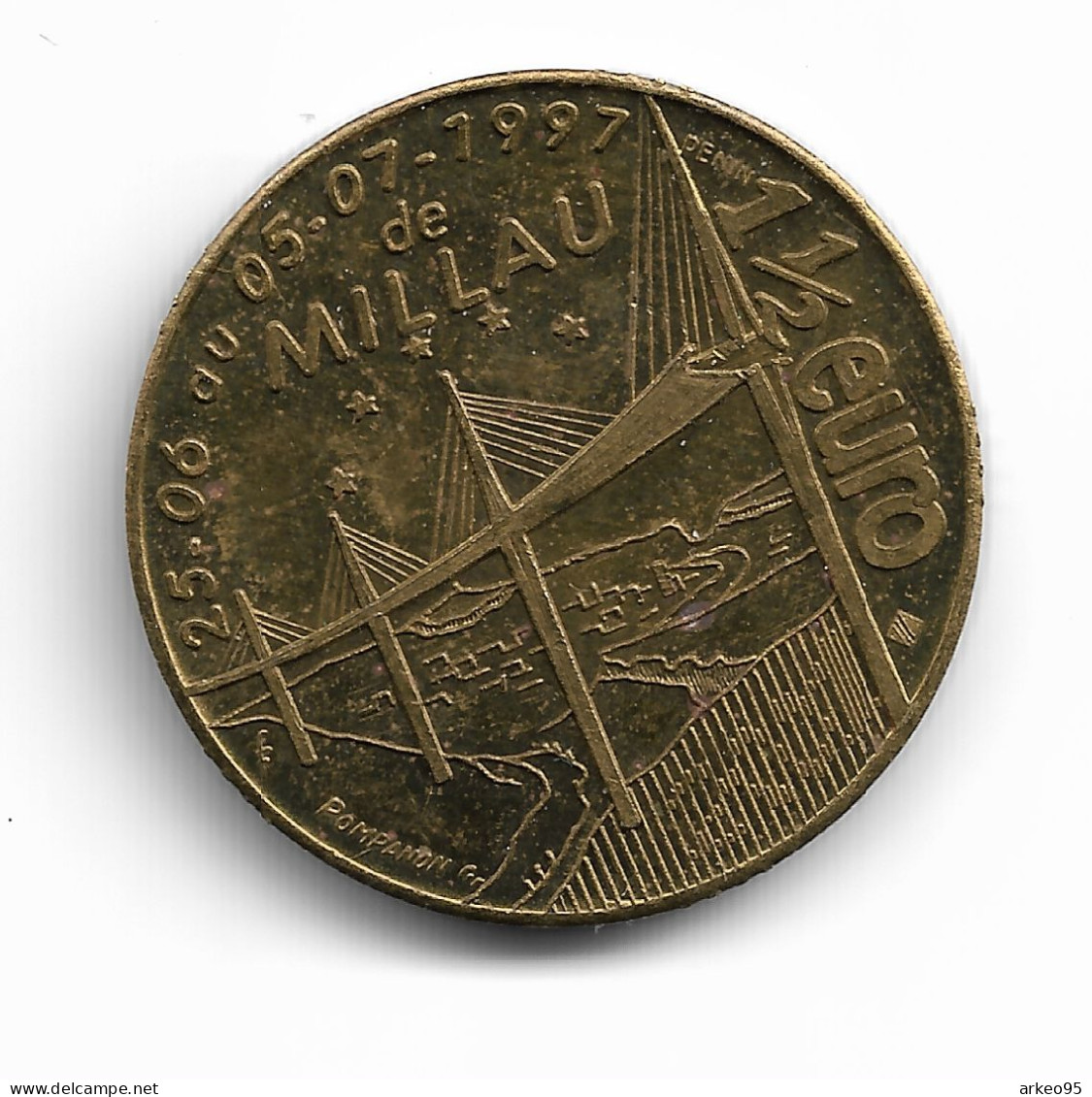 1 Euro 1/2 De Millau - Euro Van De Steden