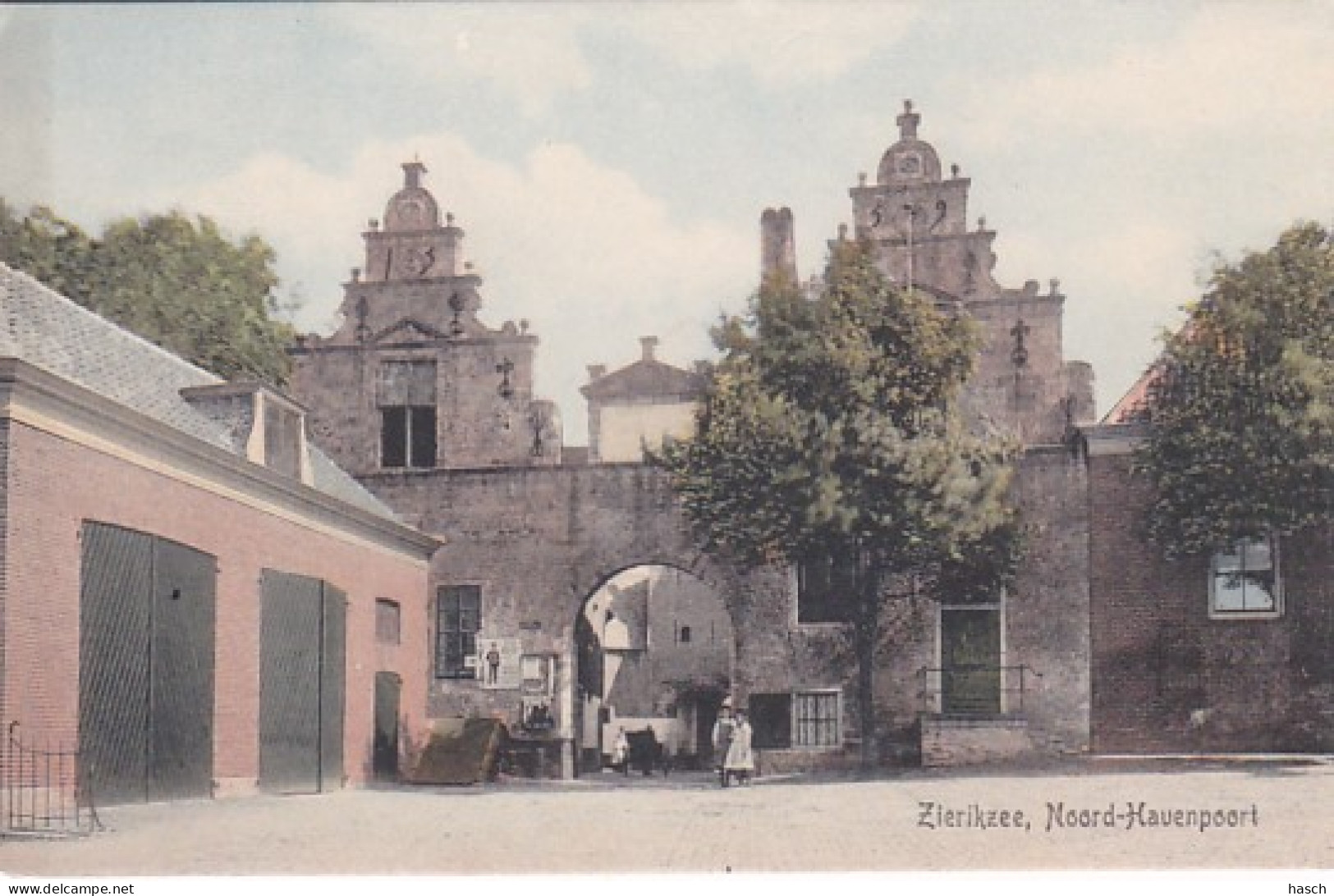 2603159Zierikzee, Noord Havenpoort. (zie Hoeken) - Zierikzee