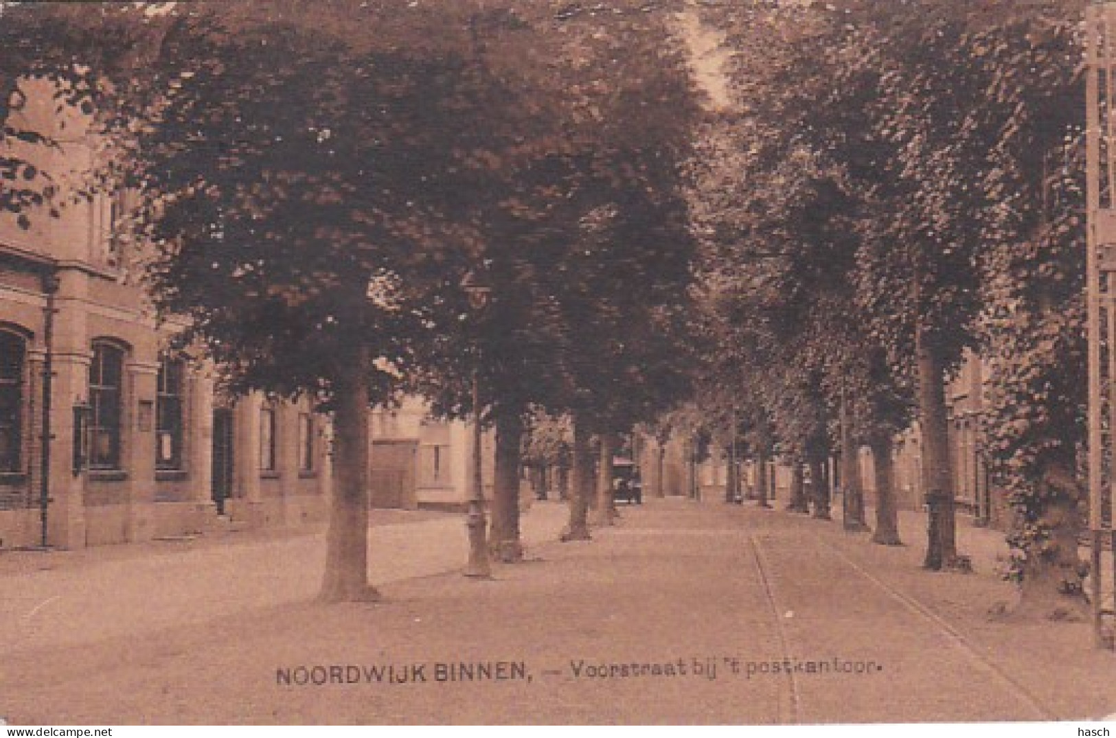 2603467Noordwijk Binnen, Voorstraat Bij ’t Postkantoor. - Noordwijk (aan Zee)