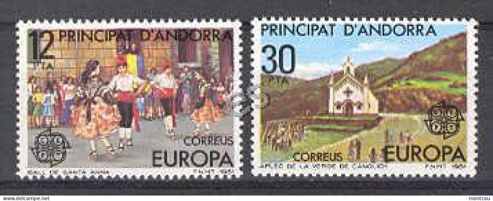 Andorra - 1981, Europa E=140-41 S=126-27 (**) - 1981