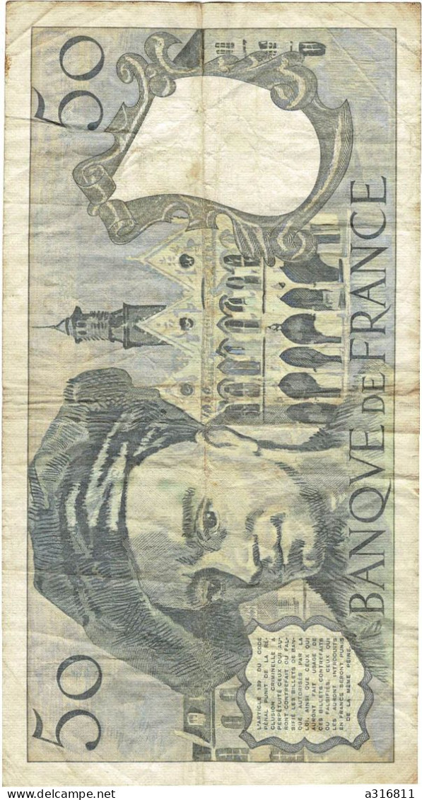 Billet De 50 Francs 1987 - 50 F 1962-1976 ''Racine''