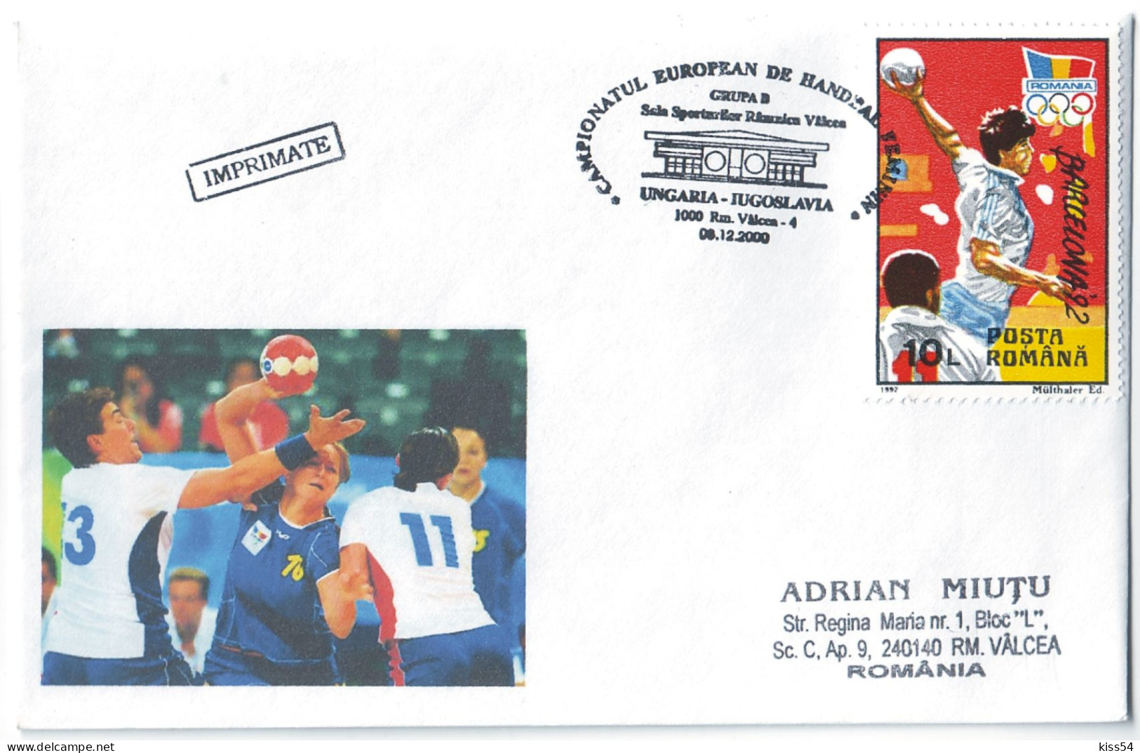 H 2 - 804 Hungary - Serbia, WORLD CHAMPIONSHIP 2004, Handball - Cover - 2004 - Handball