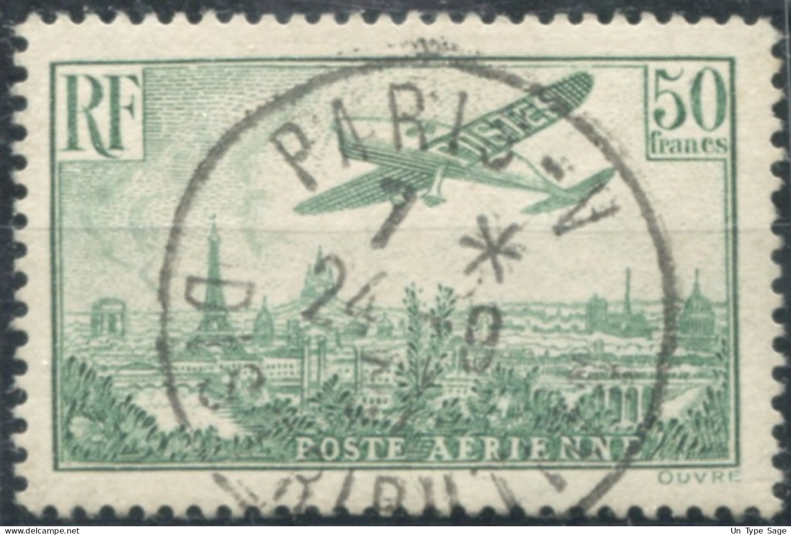 France PA N°14, Oblitéré - Cote 420€ - (F1502) - 1927-1959 Gebraucht