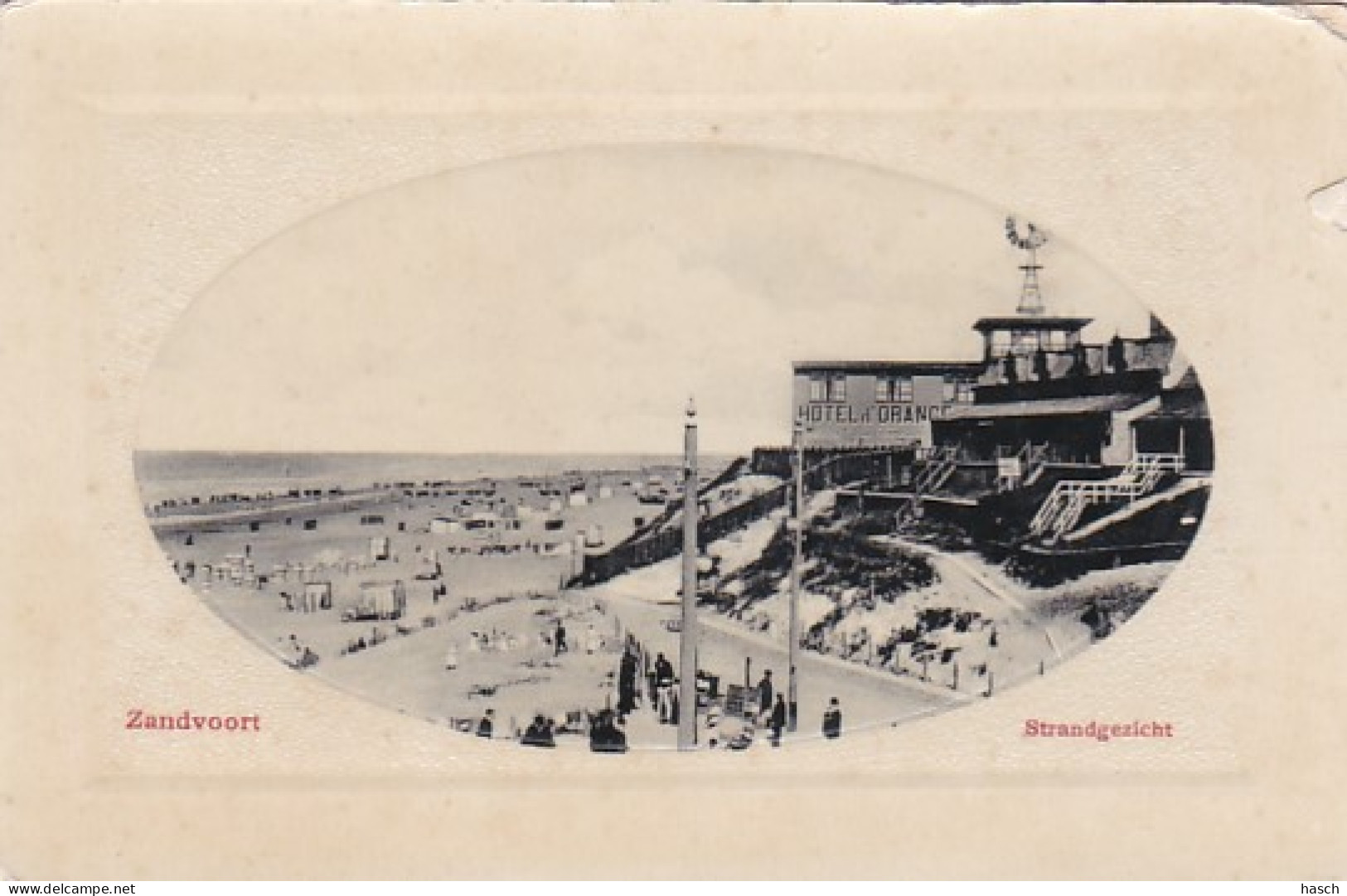 2603813Zandvoort, Strandgezicht. (plastic Bovenlaag Gaat Los Laten) - Zandvoort