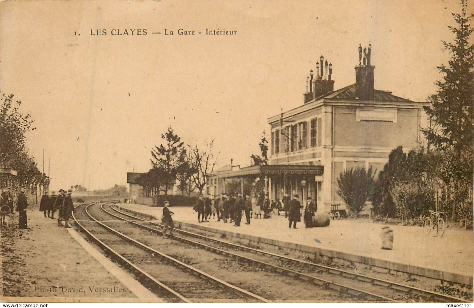 LES CLAYES La Gare - Intérieur - Les Clayes Sous Bois