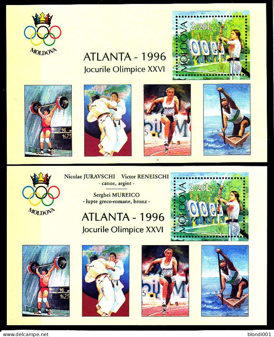 Olympics 1996 - Judo - MOLDOVA - S/S+S/S Ovp MNH - Zomer 1996: Atlanta