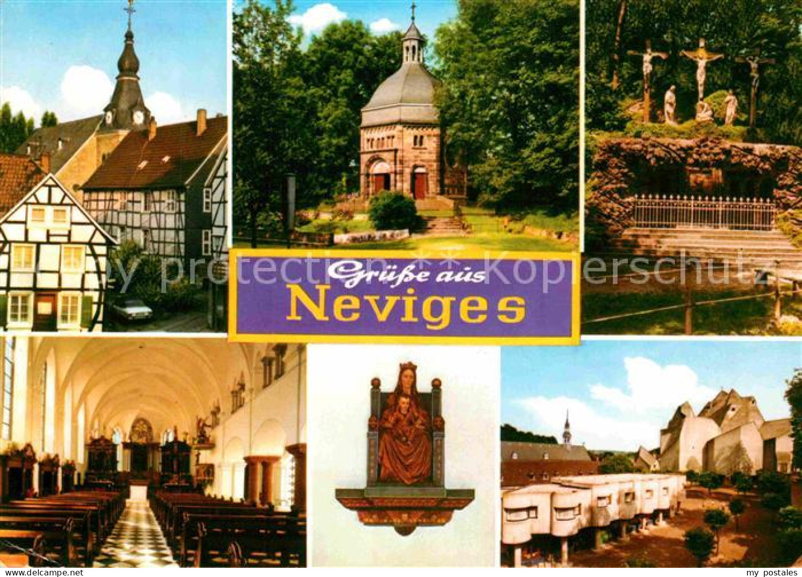 72846004 Neviges Velbert Fachwerk Kirche  Velbert - Velbert